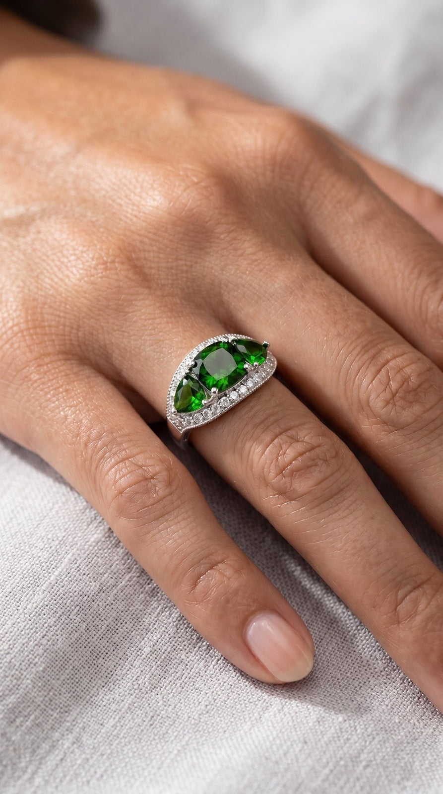 Emerald Depth Ring