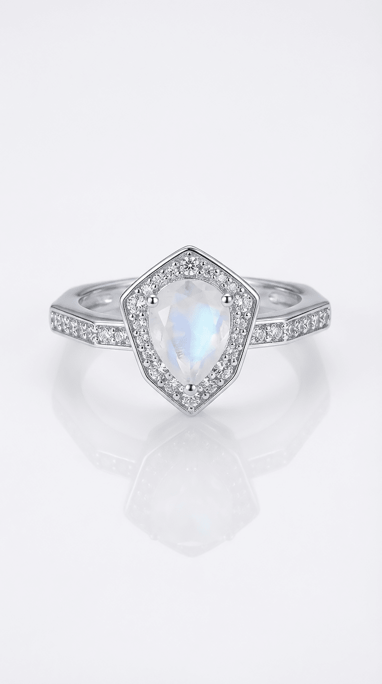 Ethereal Hex Opal Ring