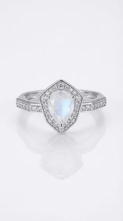Ethereal Hex Opal Ring