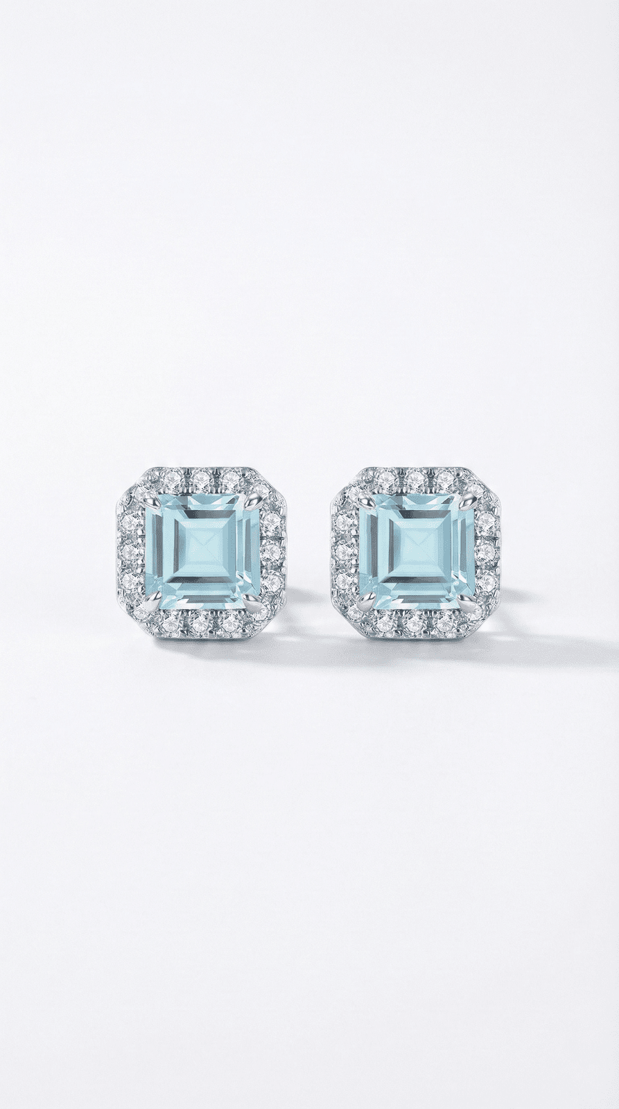 Ice Square Studs