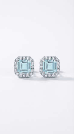 Ice Square Studs