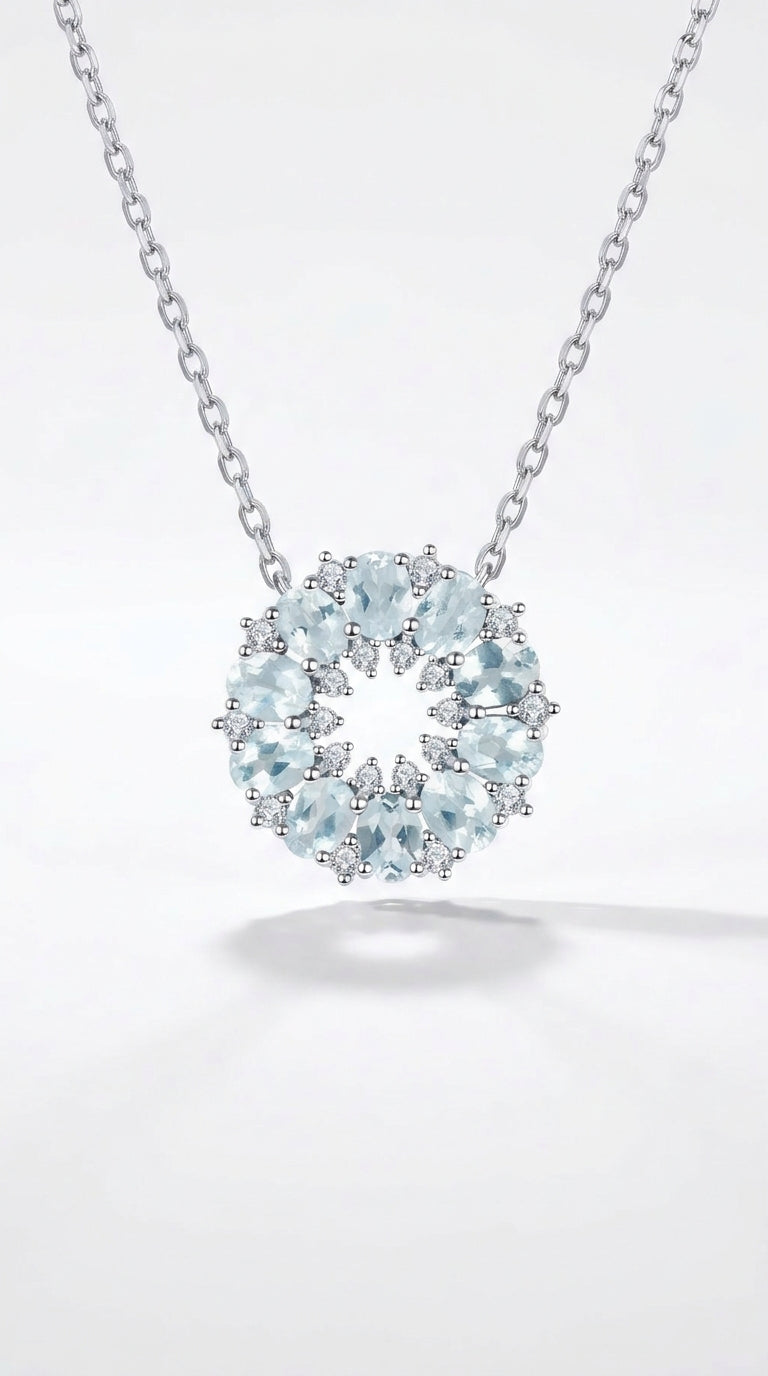 Celestial Aquamarine Halo