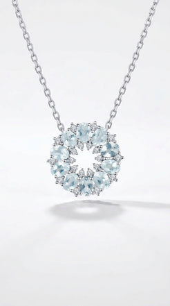 Celestial Aquamarine Halo