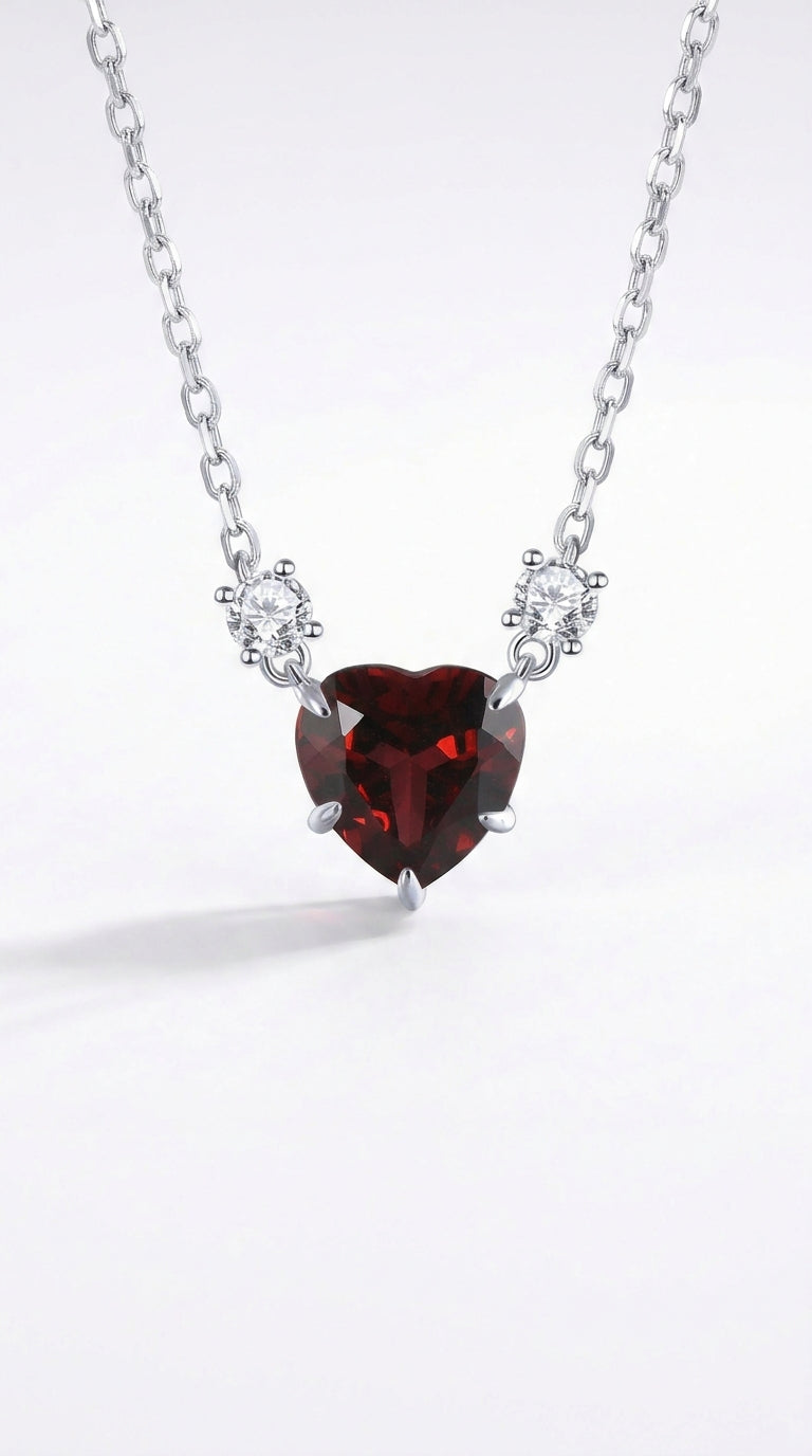 Garnet Serenade Necklace