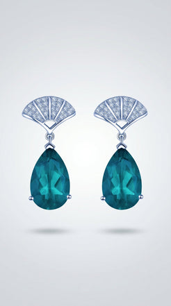 Indigo Dreams Earring