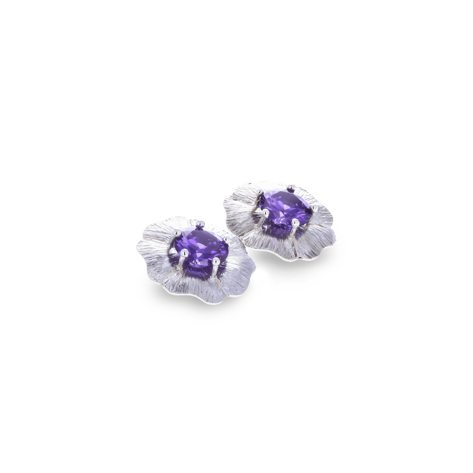 Sterling Silver 990 - Austrian Crystal Earing