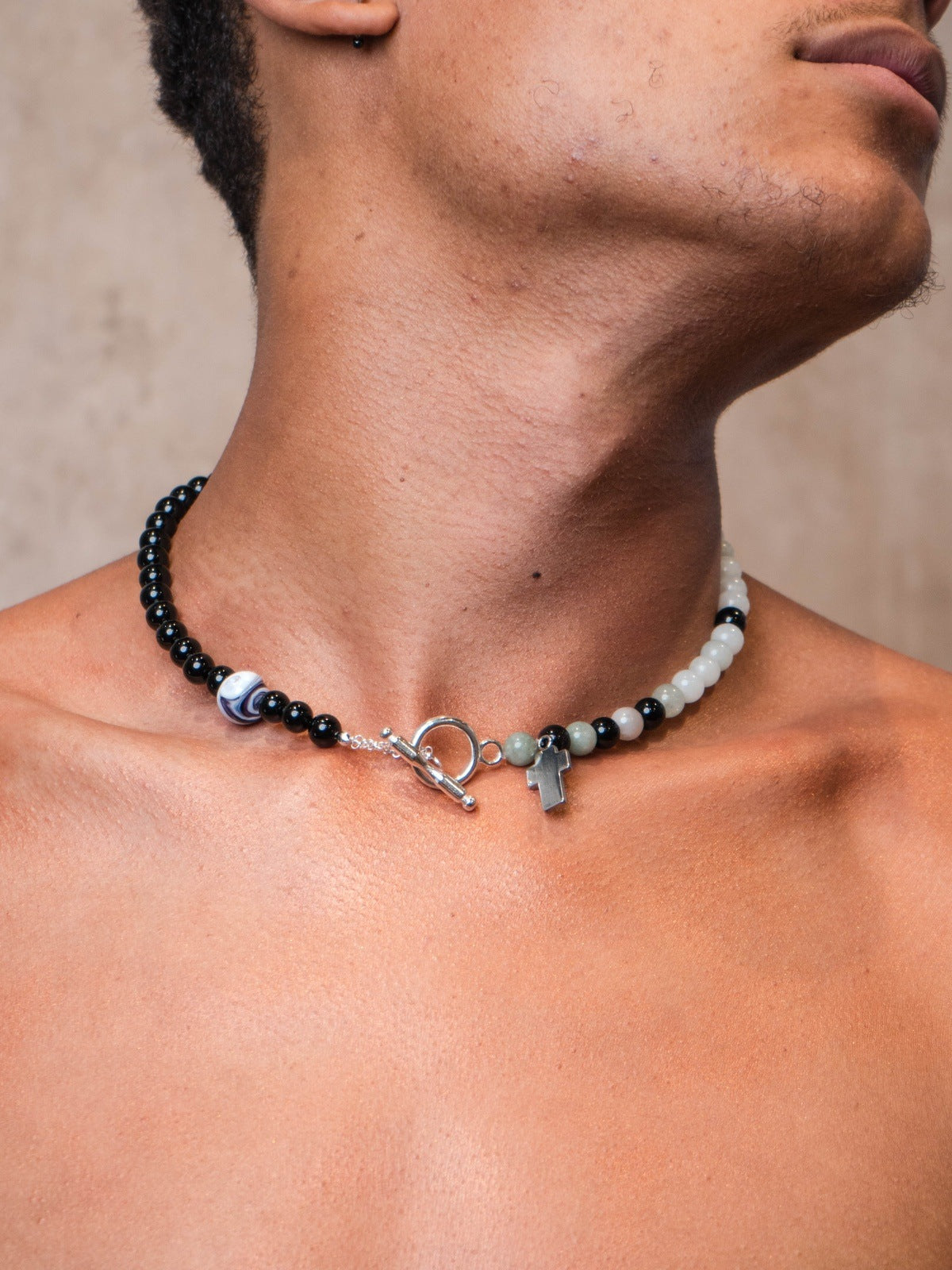 Silver Plated/Stainless Steel - Quest - Sterling Silver 925 Austrian Crystal Necklace J00186