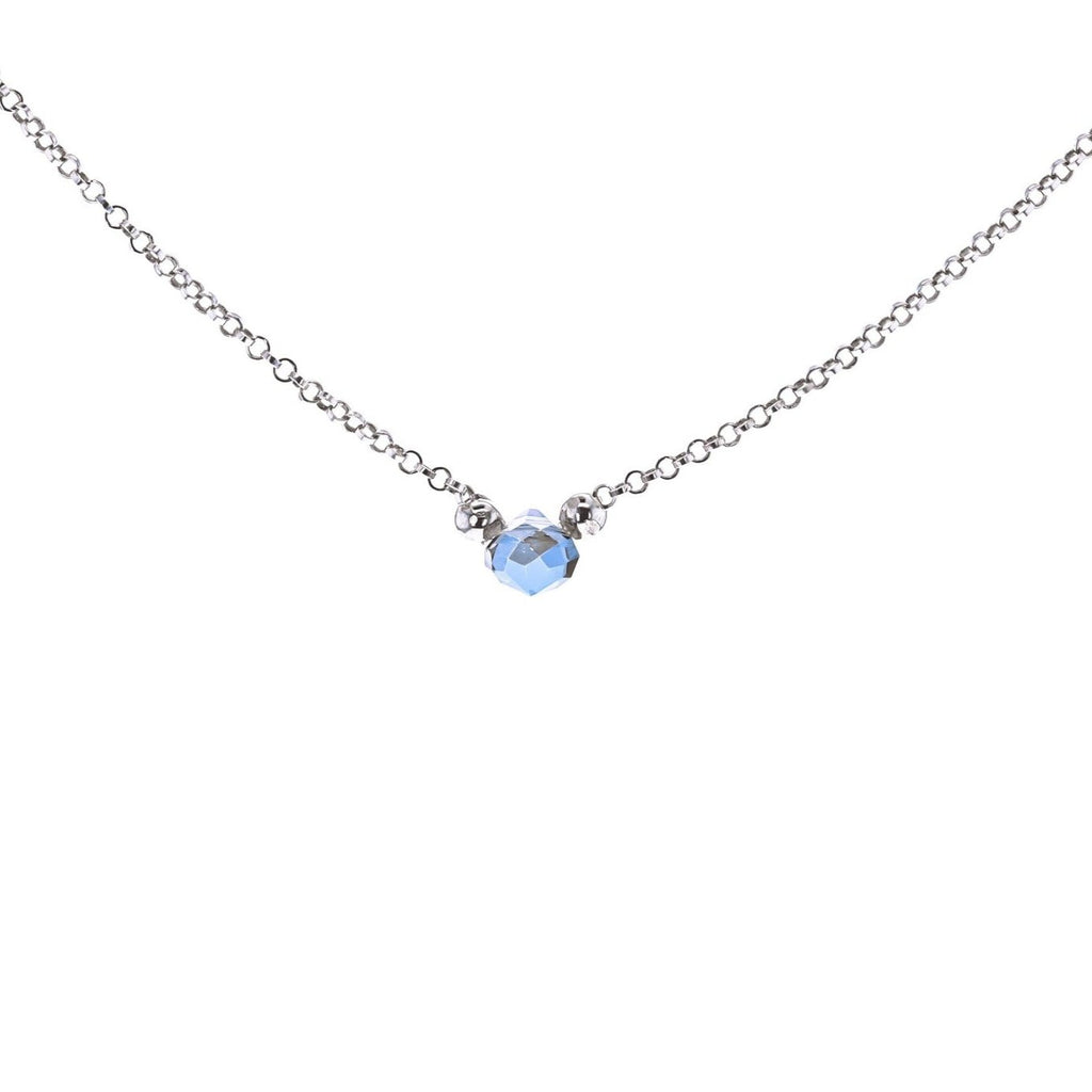 Sterling Silver 925 - Polaris - Austrian Crystal Necklace