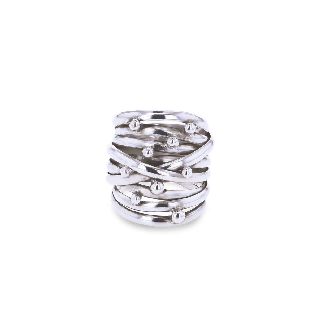 Sterlling Silver 925 Ring Handmade Silver Collection J00174