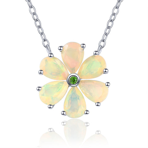 Opalescent Bloom Pendant