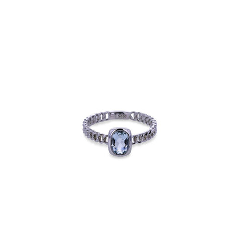 Azure Weave Ring