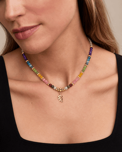 Vita Mixed Gemstone Necklace