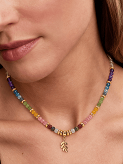 Vita Mixed Gemstone Necklace