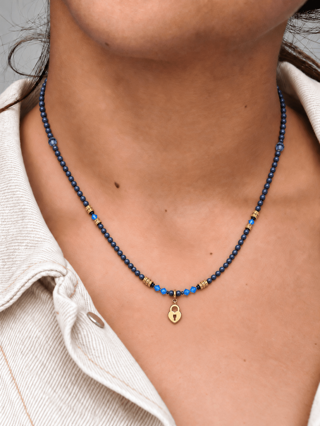 Clavis Lapis Lazuli Necklace