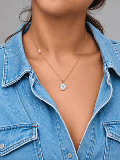 Nerea Cultured Pearl & Mother of Pearl Necklace