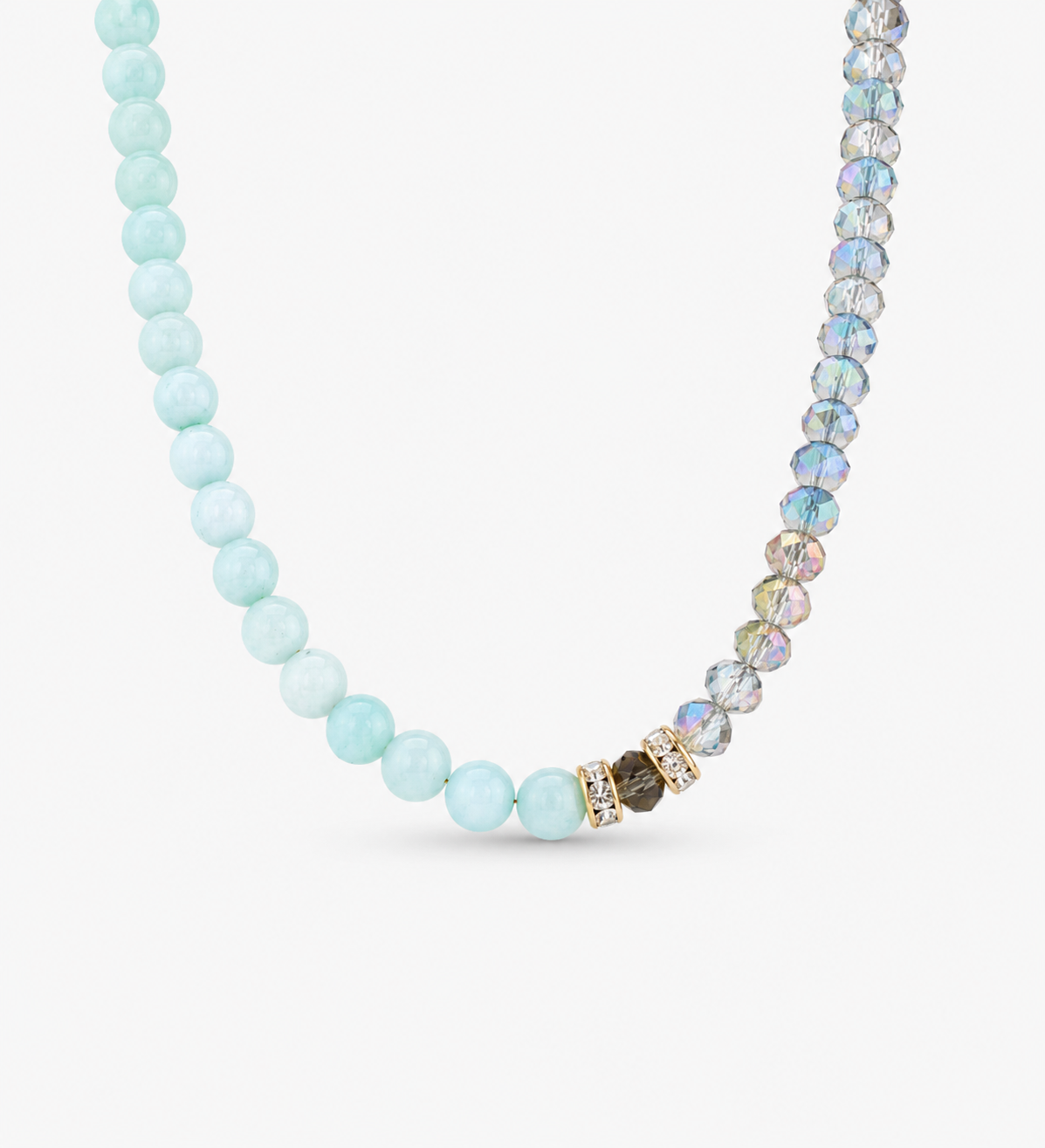Lumen Amazonite & Crystal Necklace