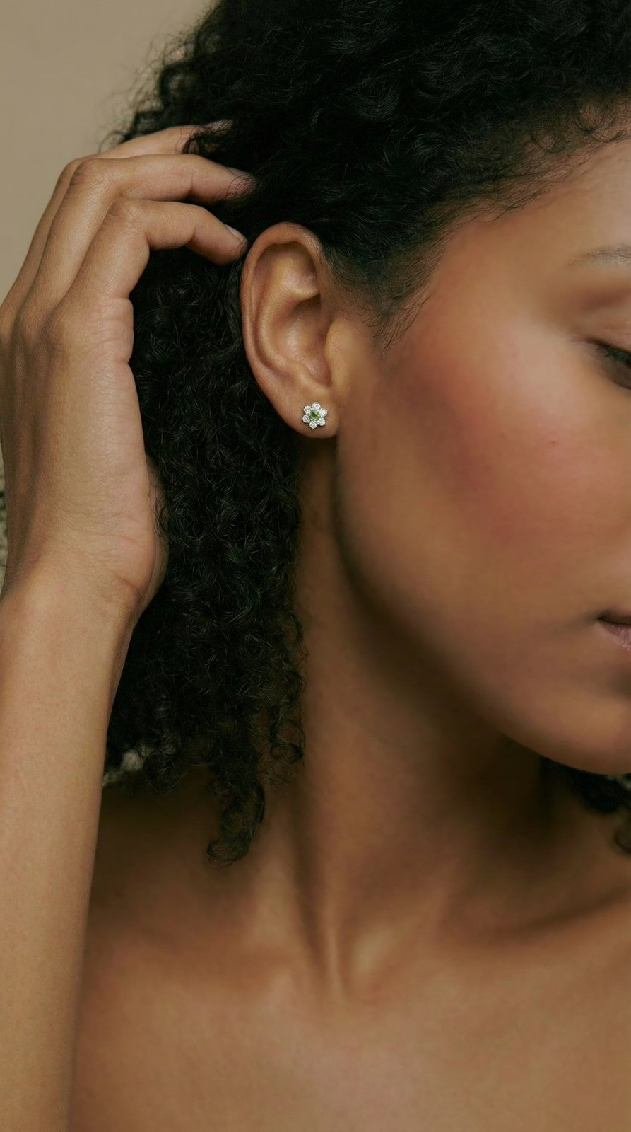 Luminous Petal Studs