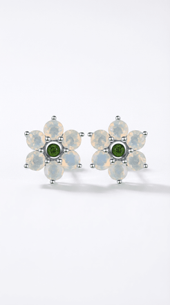 Luminous Petal Studs