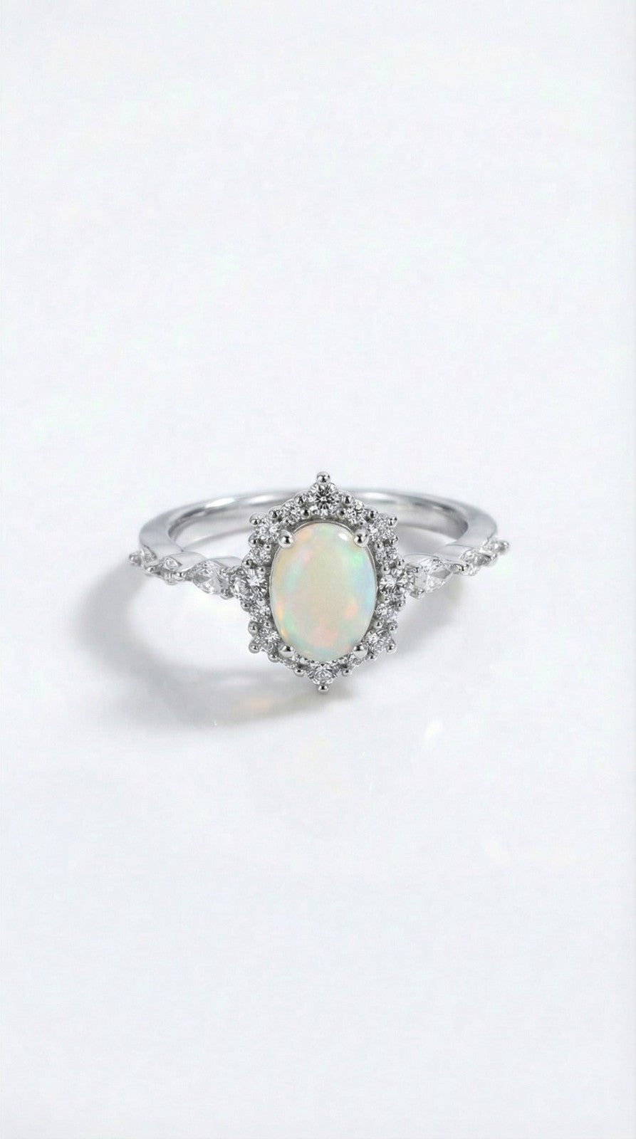 Lunar Glow Opal Ring
