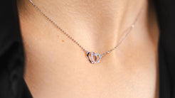 Hearts Entwined Pendant