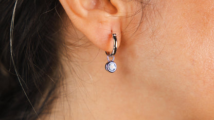 Celestial Charm Hoops