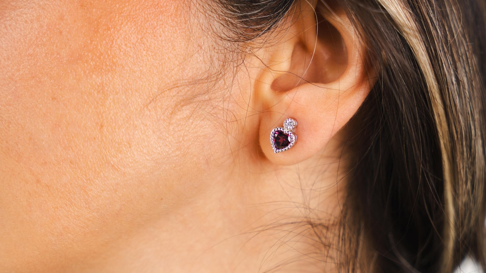 Scarlet Heart Earrings