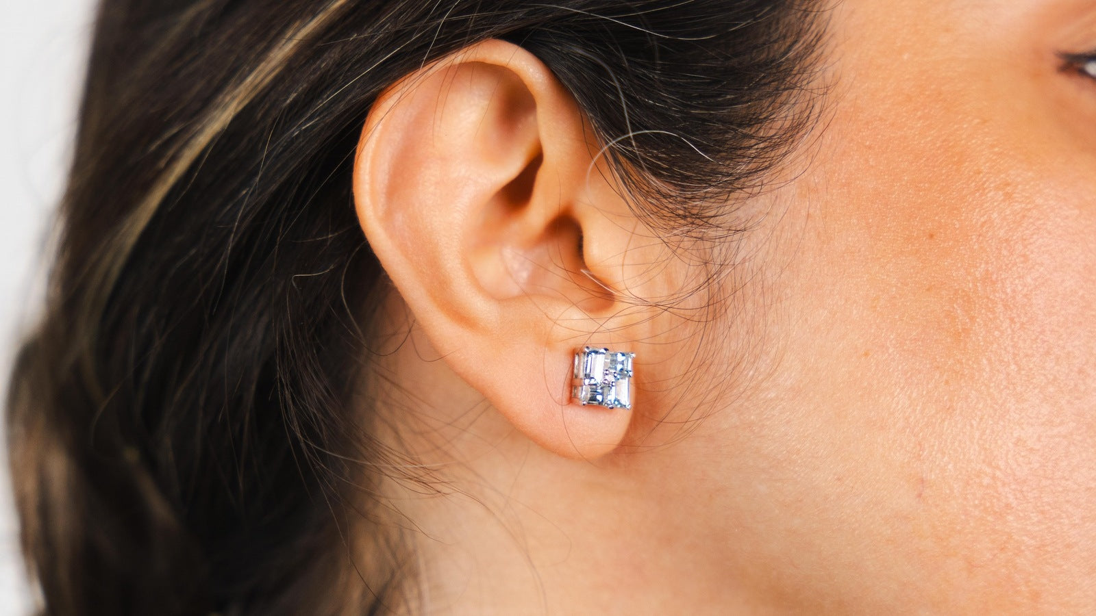 Crystal Mosaic Studs