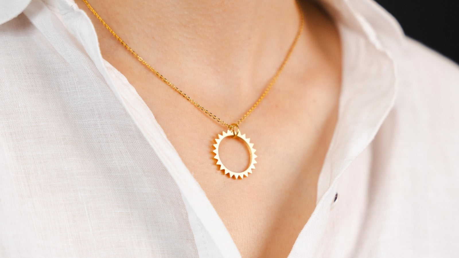 Solar Embrace Necklace