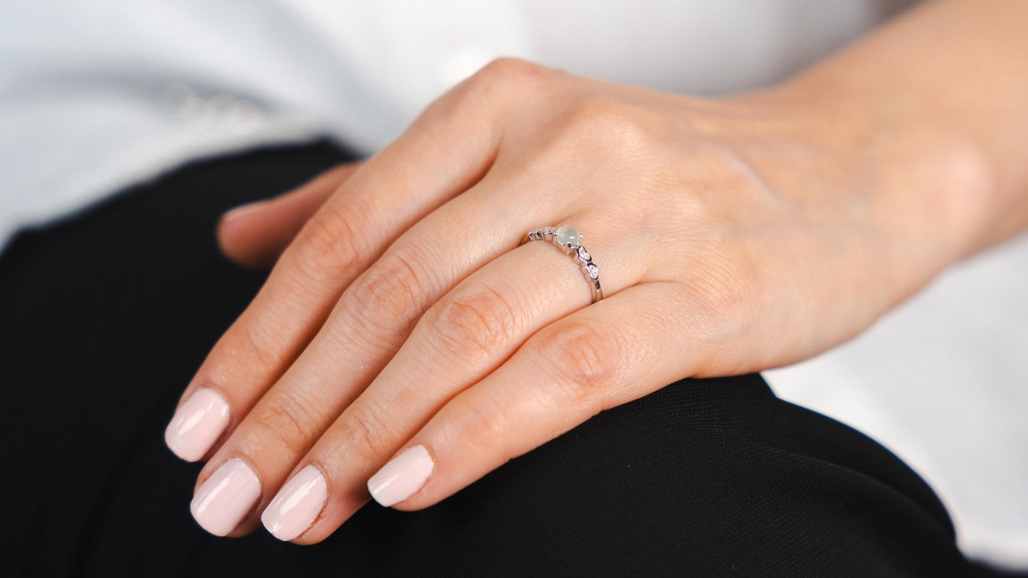 Seafoam Serenity Ring