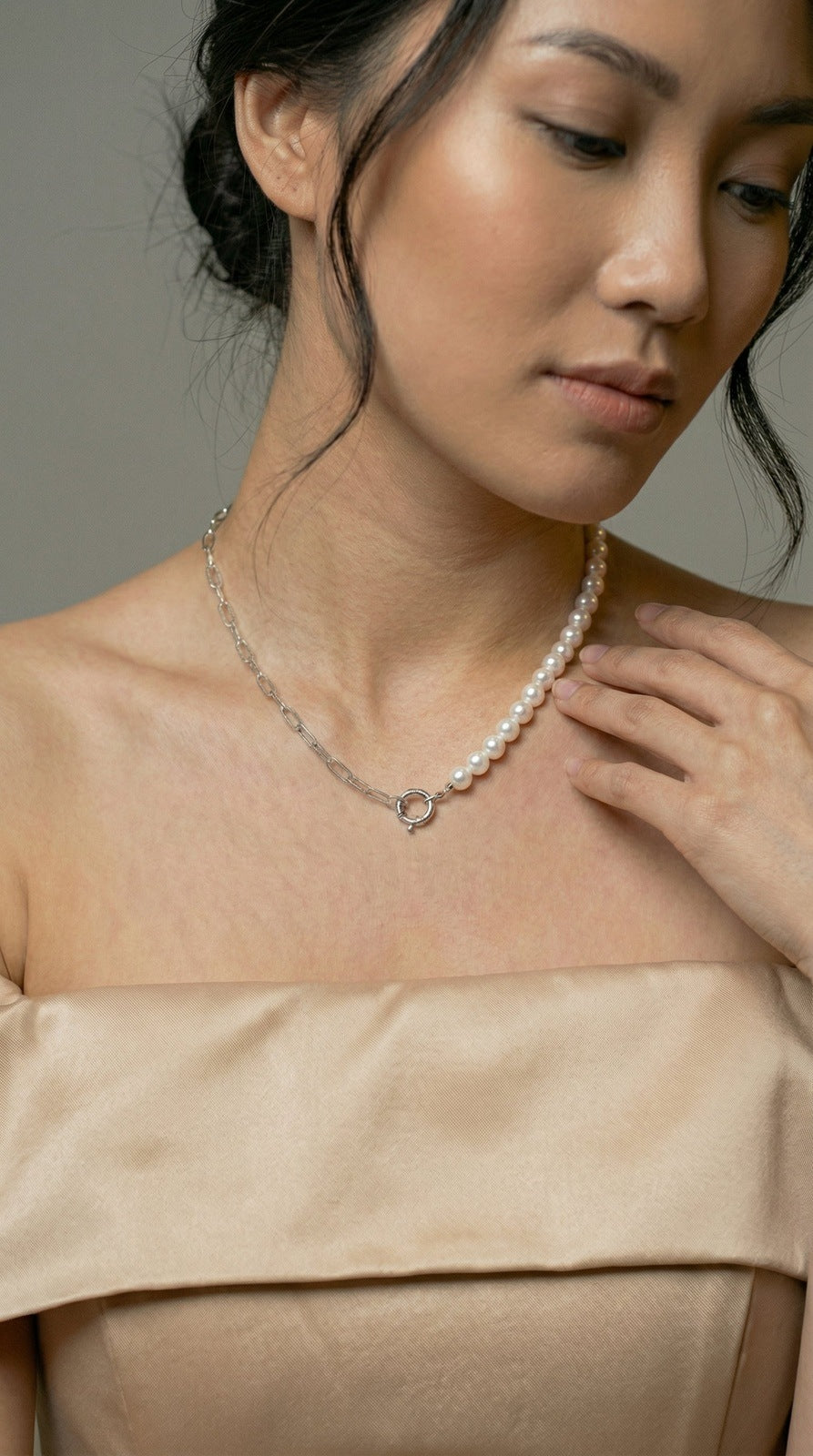 Sterling silver 925 chain and clasp Necklace Paris Kaye Choice Collection