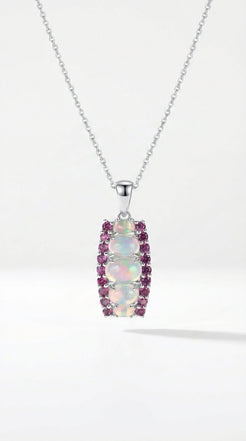 Aurora Gem Opal Pendant