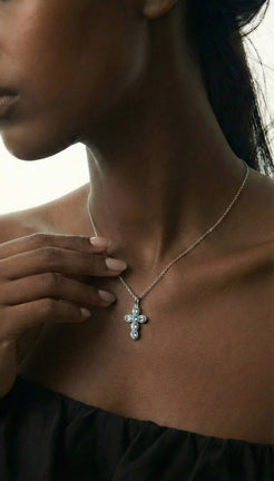 Radiant Cross Pendant