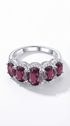 Ruby Elegance Band
