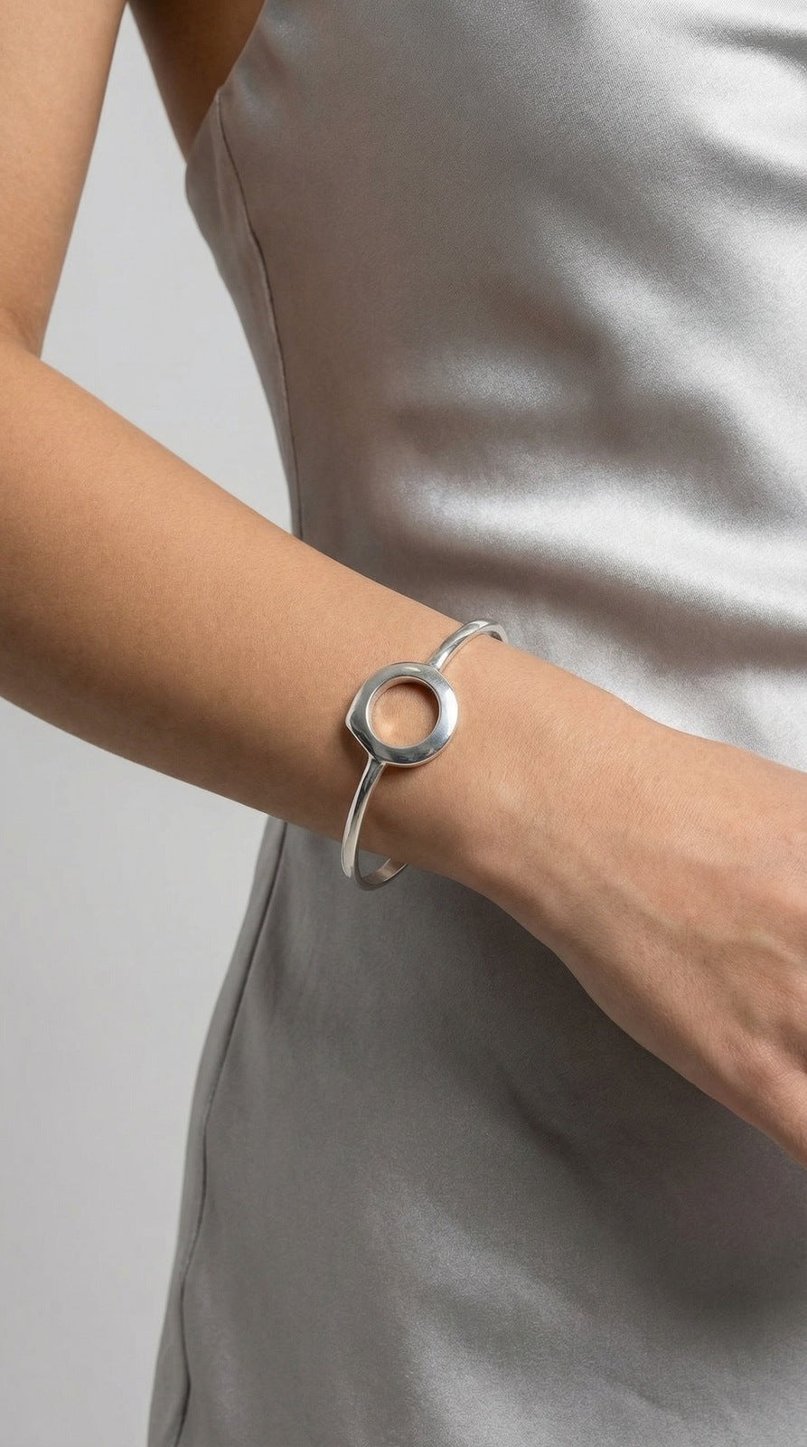 Silver Halo Cuff