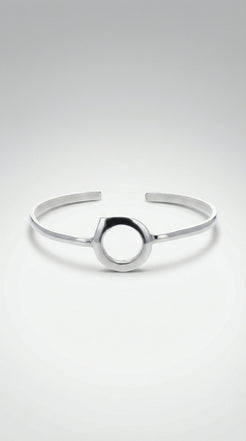 Silver Halo Cuff