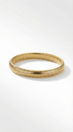 Solar Gold Bangle