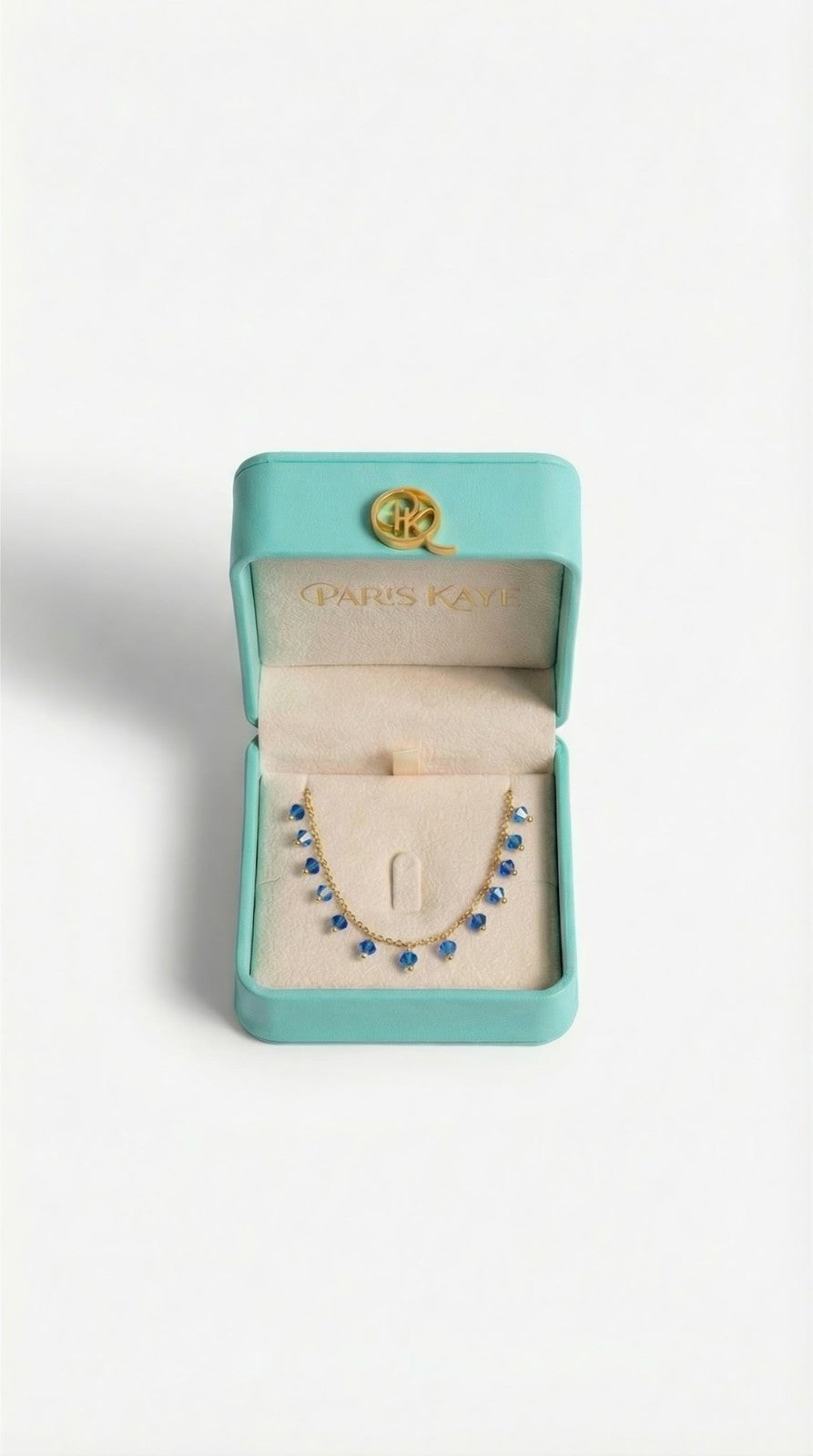 The Blue Celebration - Crystal Necklace