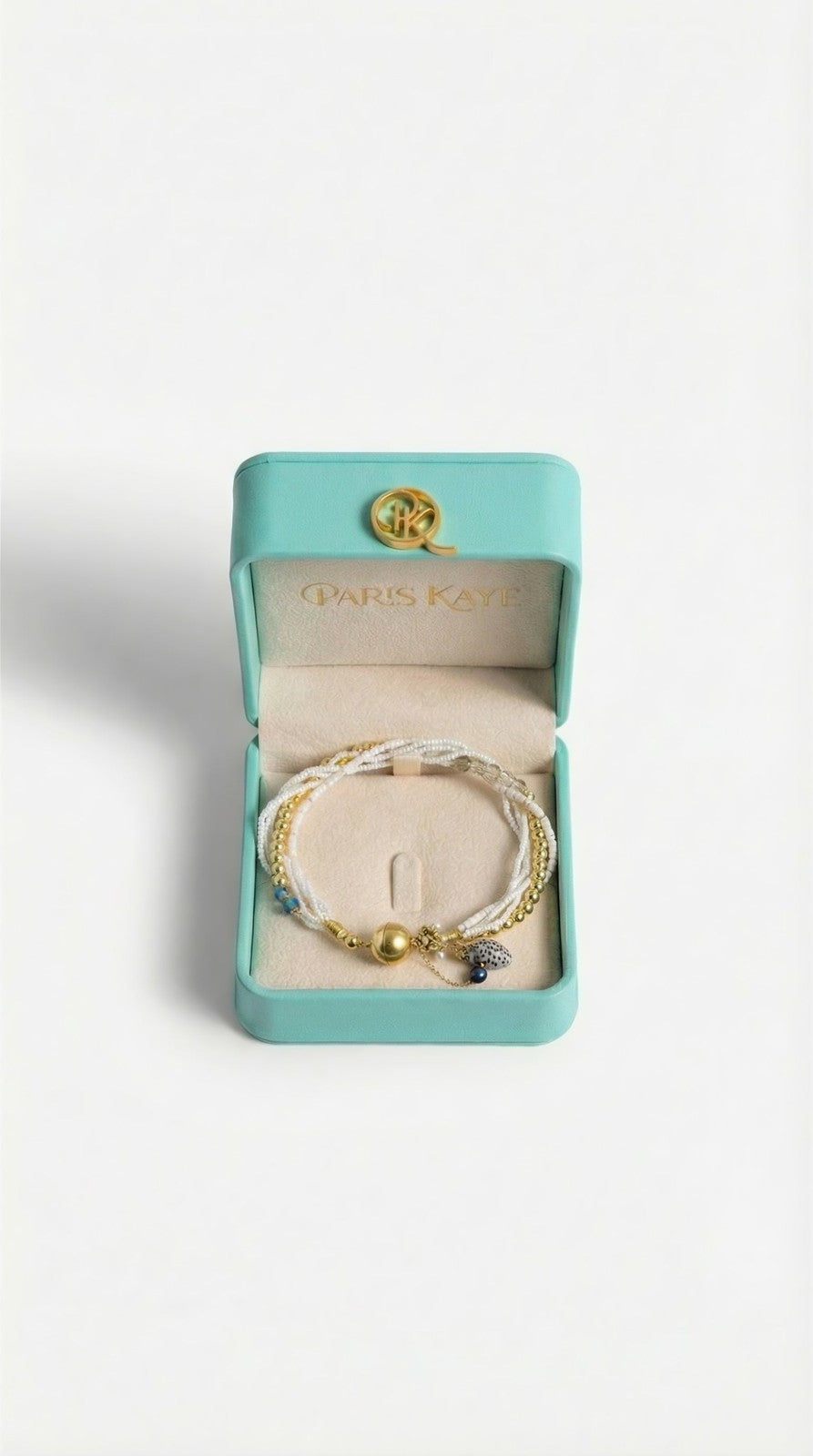 Stainless Steel Gold Charm Necklace