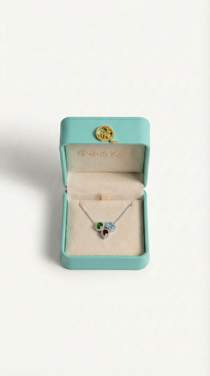 Tri-Illusion Gem Pendant
