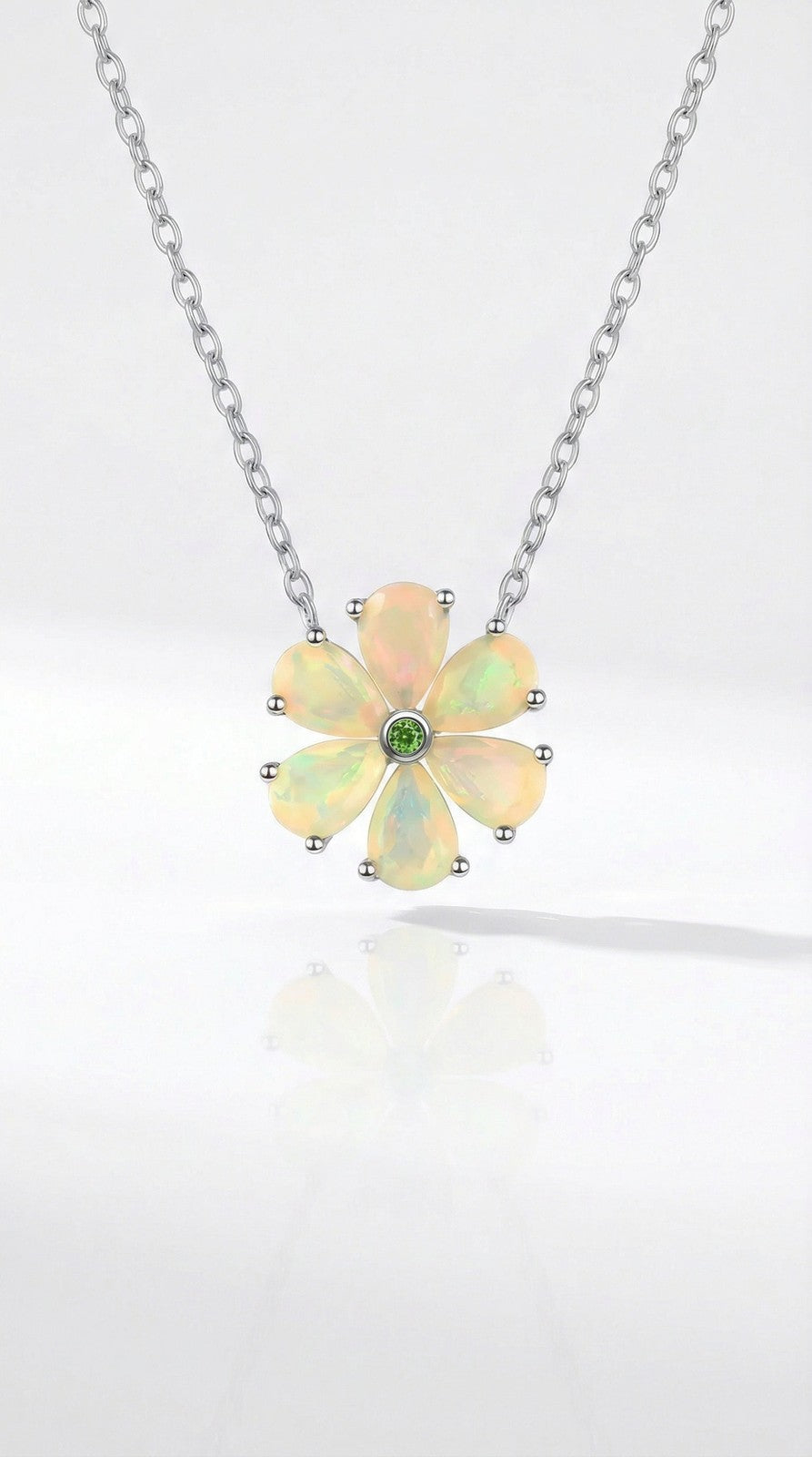 Opalescent Bloom Pendant
