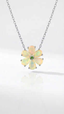 Opalescent Bloom Pendant