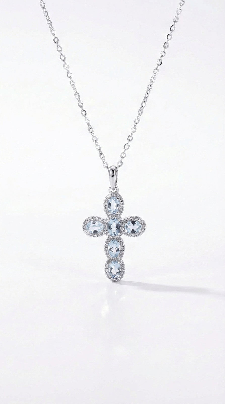 Radiant Cross Pendant