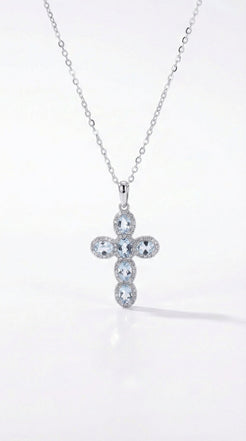 Radiant Cross Pendant